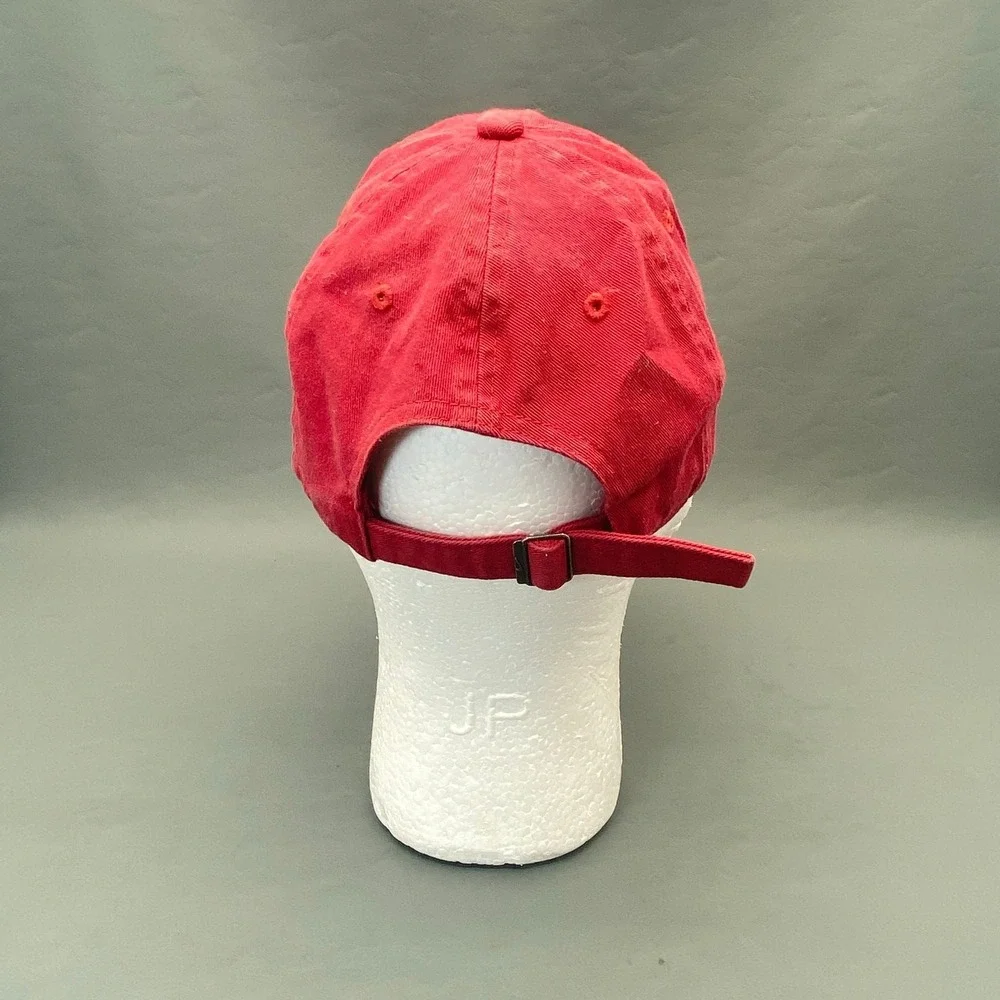 Nike FC Barcelona FCB Soccer Cap Red Adjustable Strapback One Size